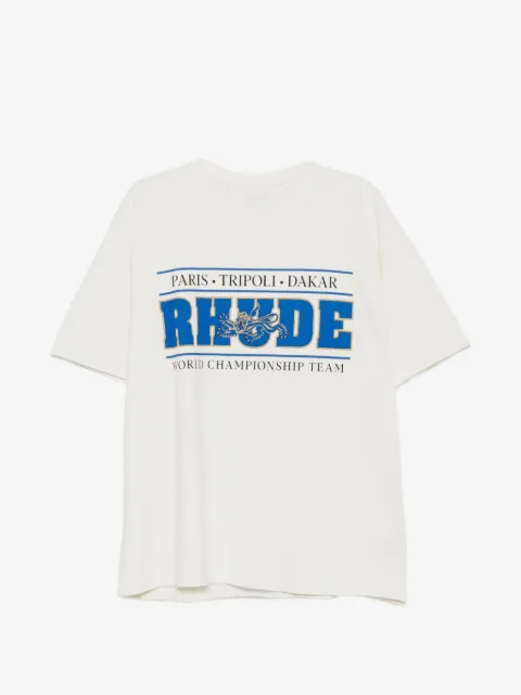 RHUDE logo-print T-shirt