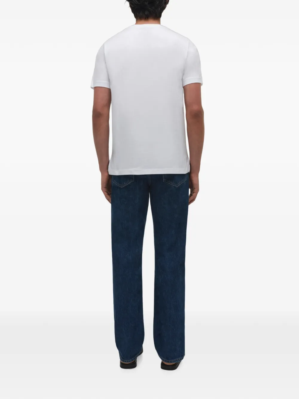 SIMKHAI T-shirt met borstzak Wit
