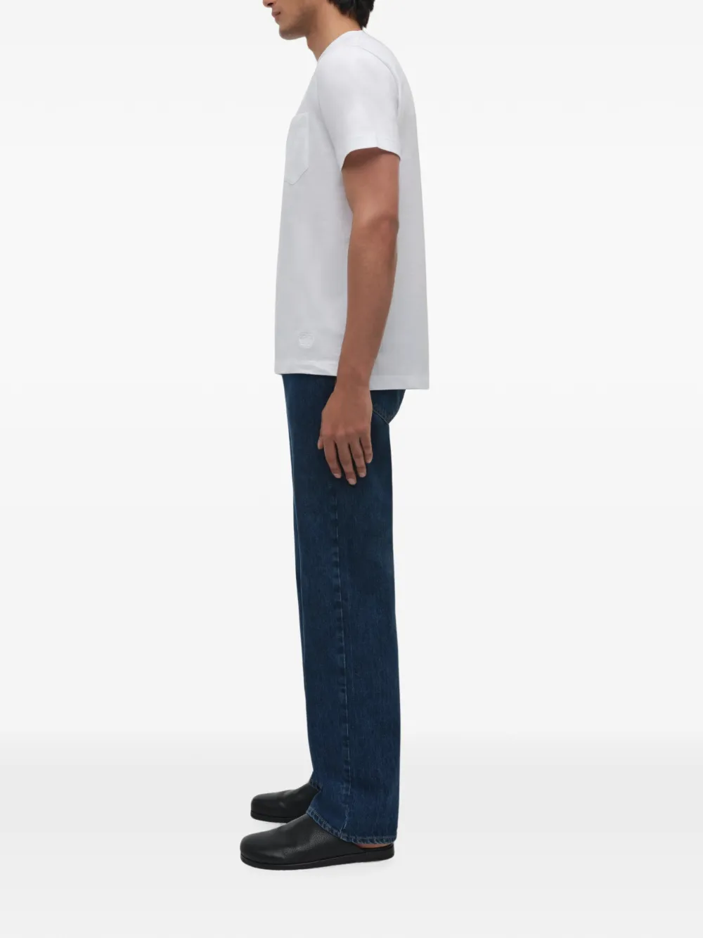 SIMKHAI T-shirt met borstzak Wit