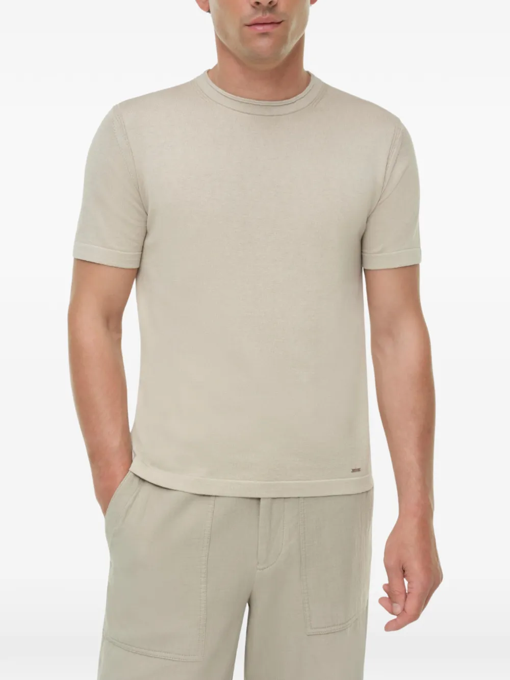 SIMKHAI Duke T-shirt Beige