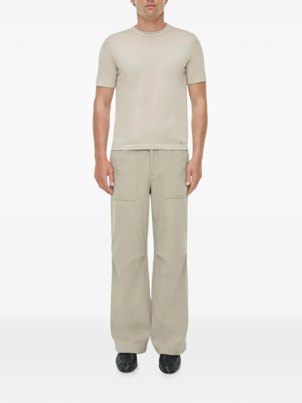 SIMKHAI Duke T-shirt Beige