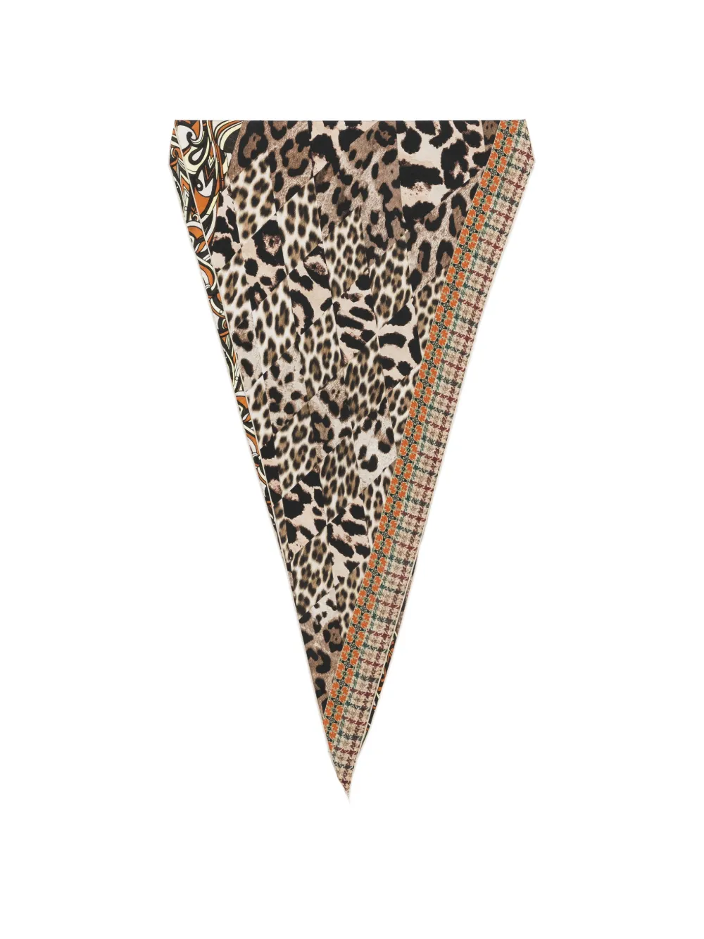Pierre-Louis Mascia leopard-print scarf - Marrone