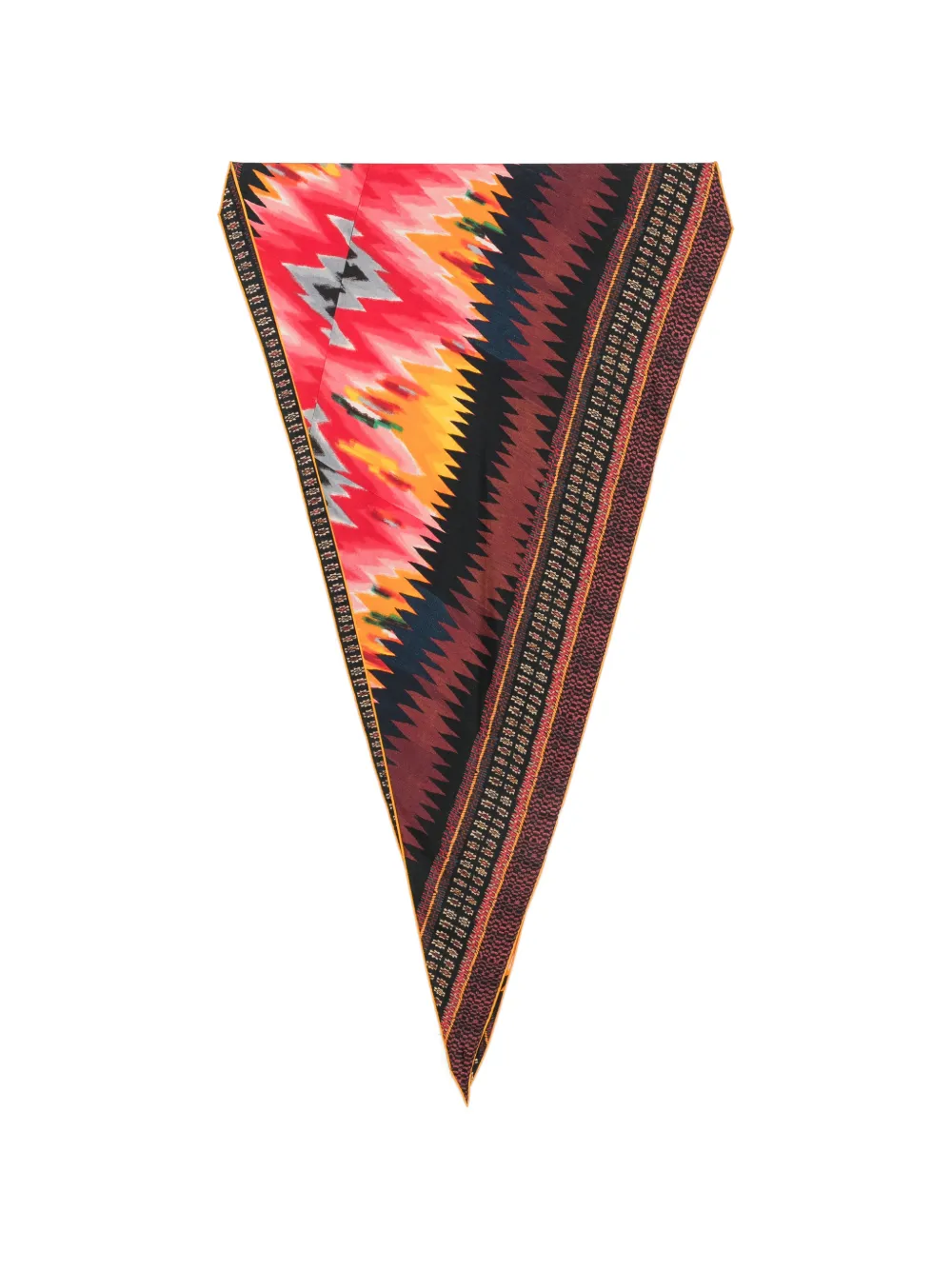 Pierre-Louis Mascia ikat-print scarf - Rosso