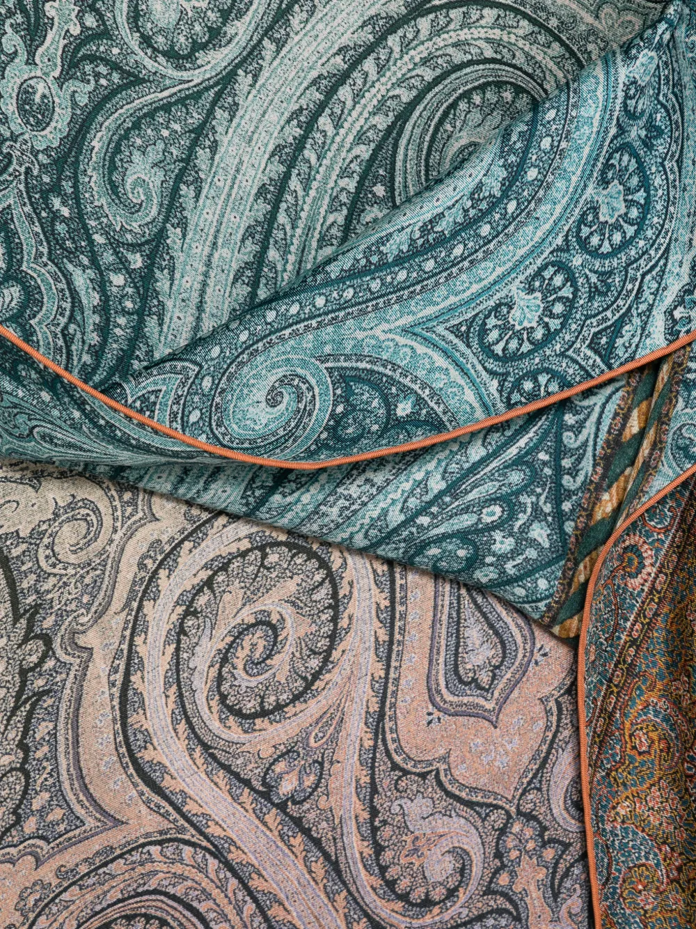 Pierre-Louis Mascia Sjaal met paisley-print Blauw