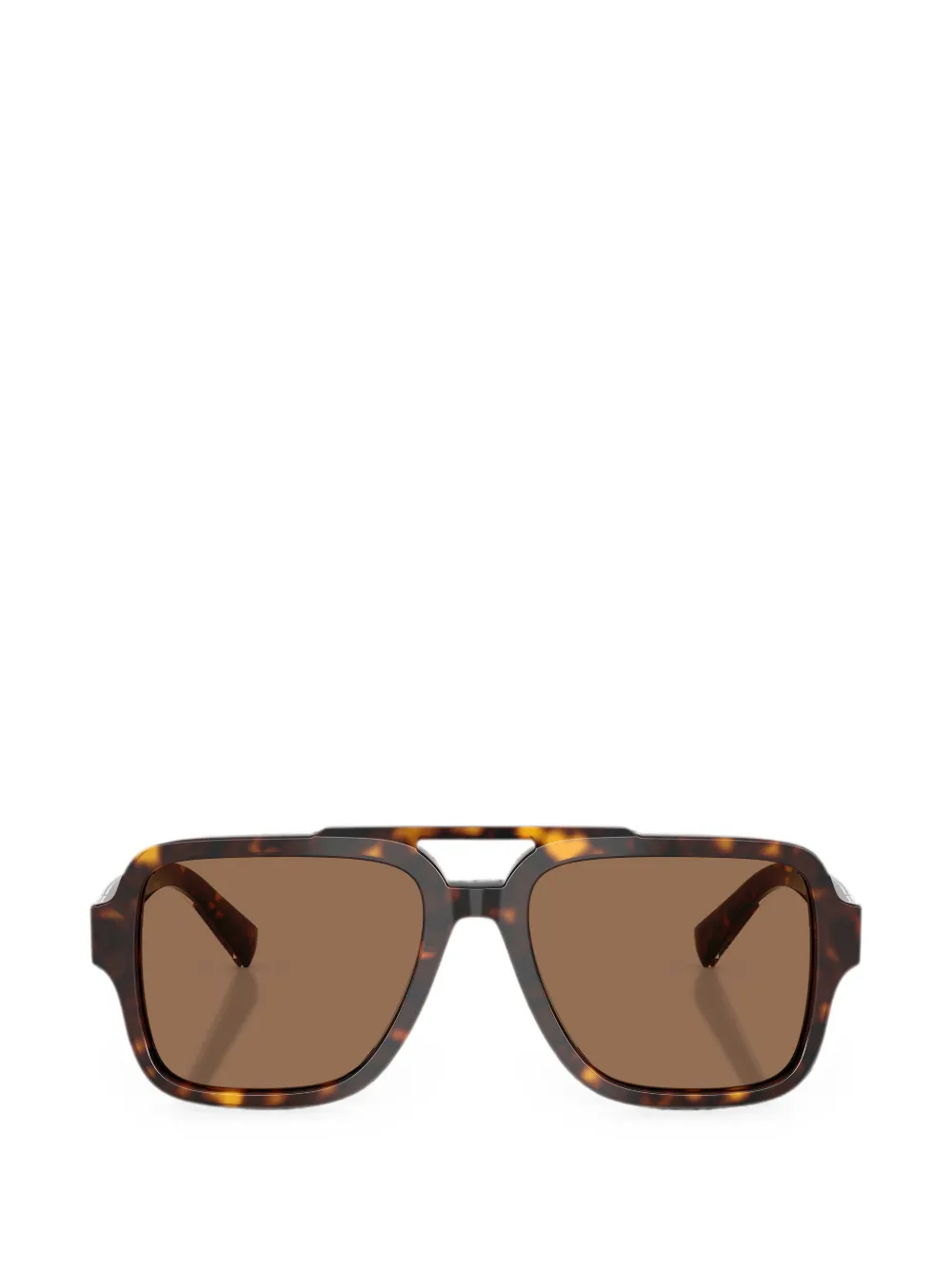 Dolce & Gabbana Eyewear square-frame sunglasses - Marrone