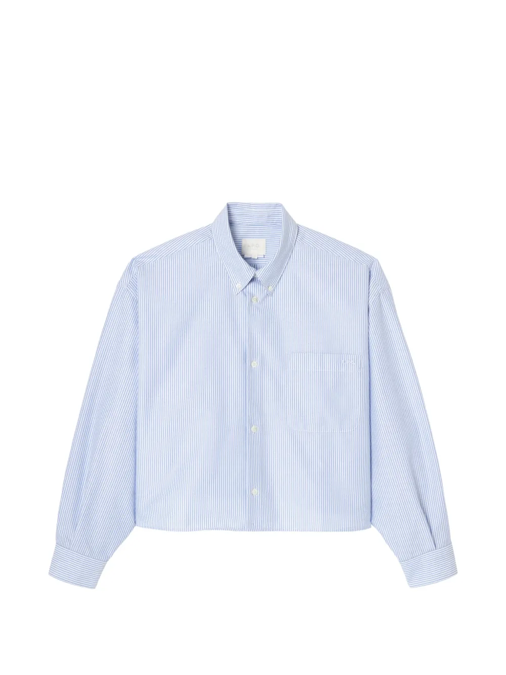 A.P.C. Sophia button-down shirt - Blu