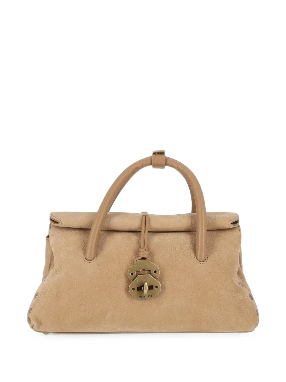Zanellato small Dotta Jones shoulder bag - Nude
