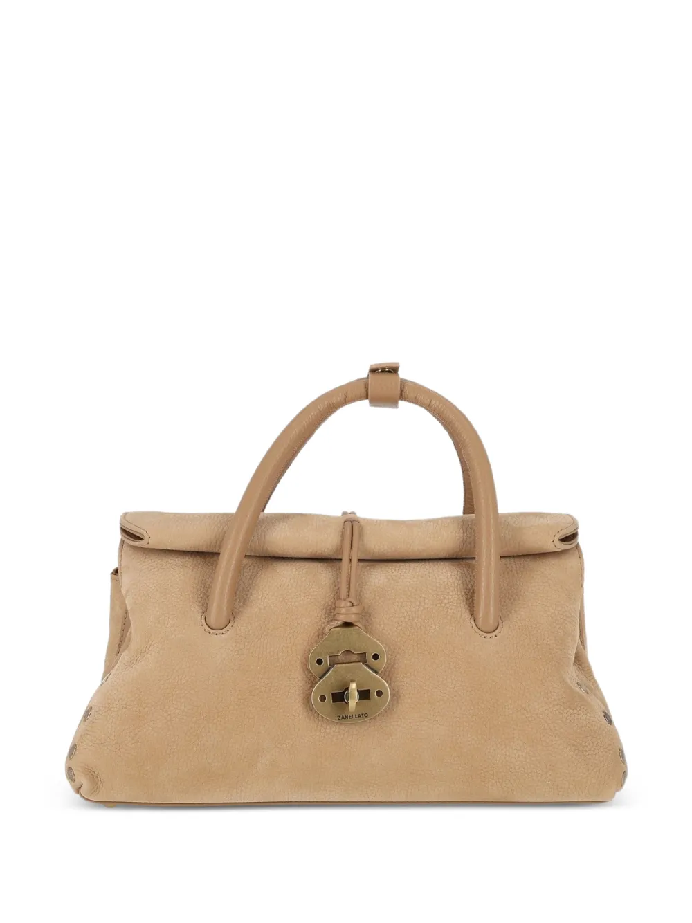 Zanellato small Dotta Jones shoulder bag - Toni neutri