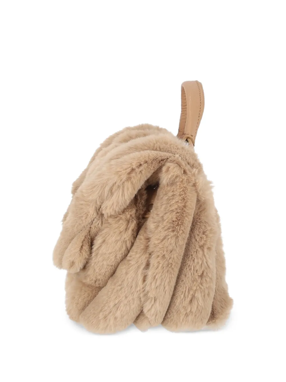 Zanellato Postina faux-fur shoulder bag - Marrone