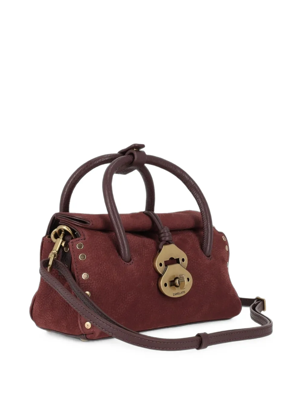 Zanellato Dotta Jones Nabuk shopper Rood