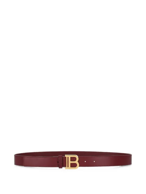 Balmain Kids Gürtel mit Logo-Schnalle