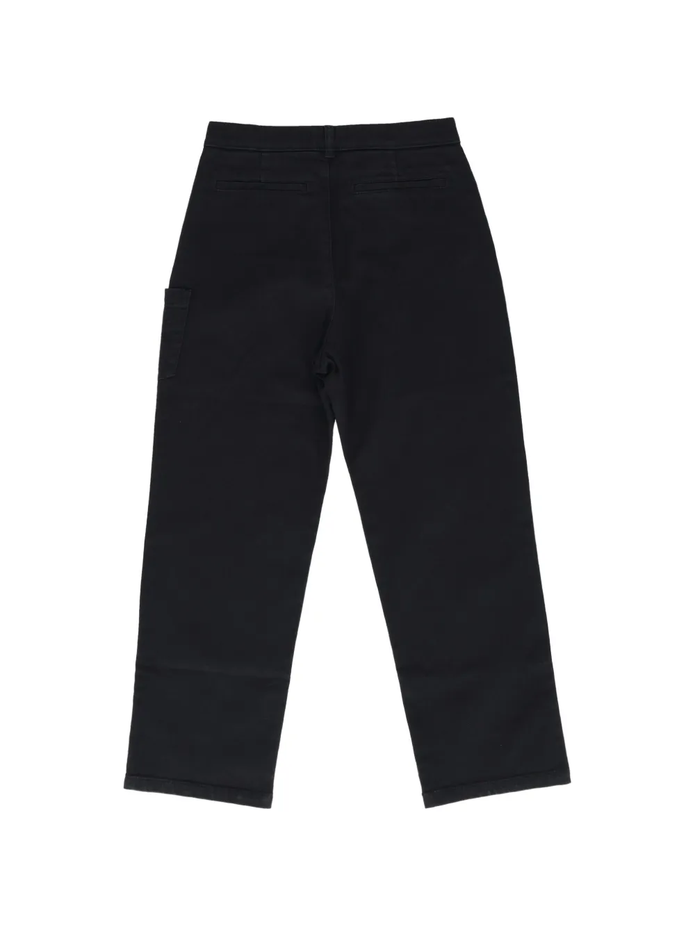 Balmain Kids Cargo jeans met logoplakkaat Zwart