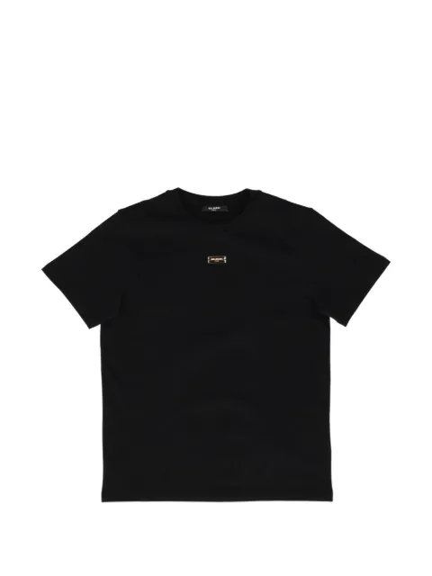 Balmain Kids logo-plaque T-shirt