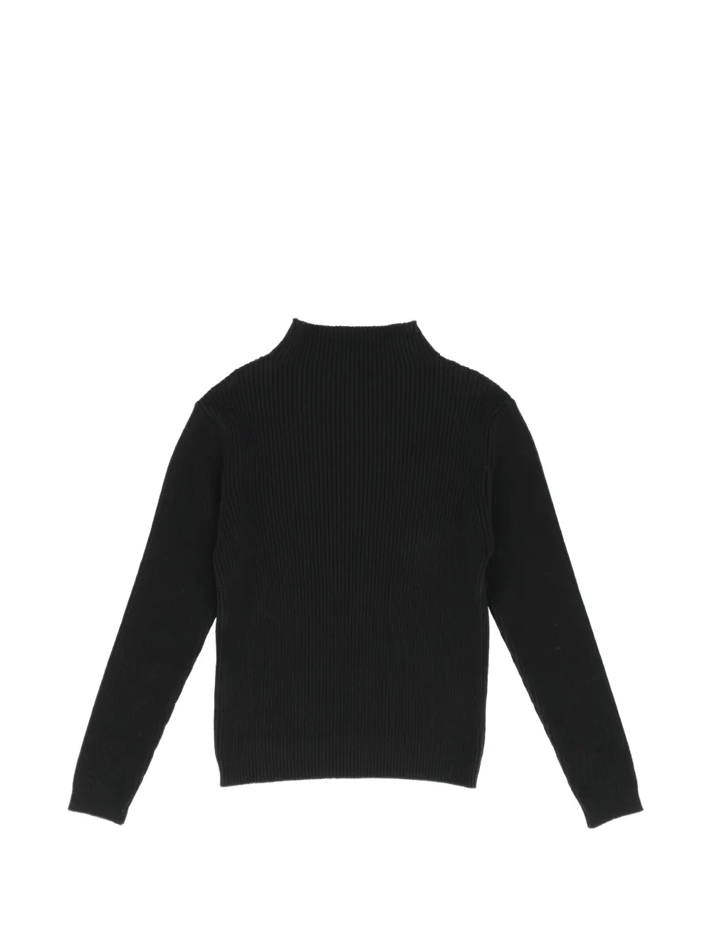 Balmain Kids Ribgebreide trui Zwart