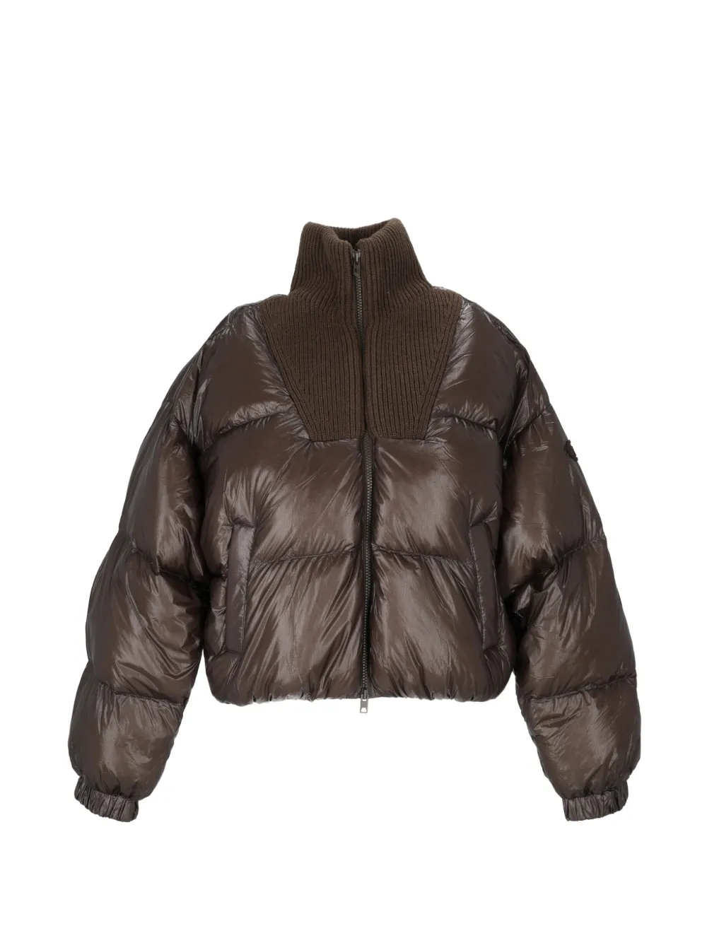 Diesel quilted jacket - Braun