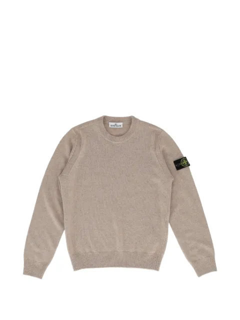 Stone Island Junior sweater med kompas-mærke