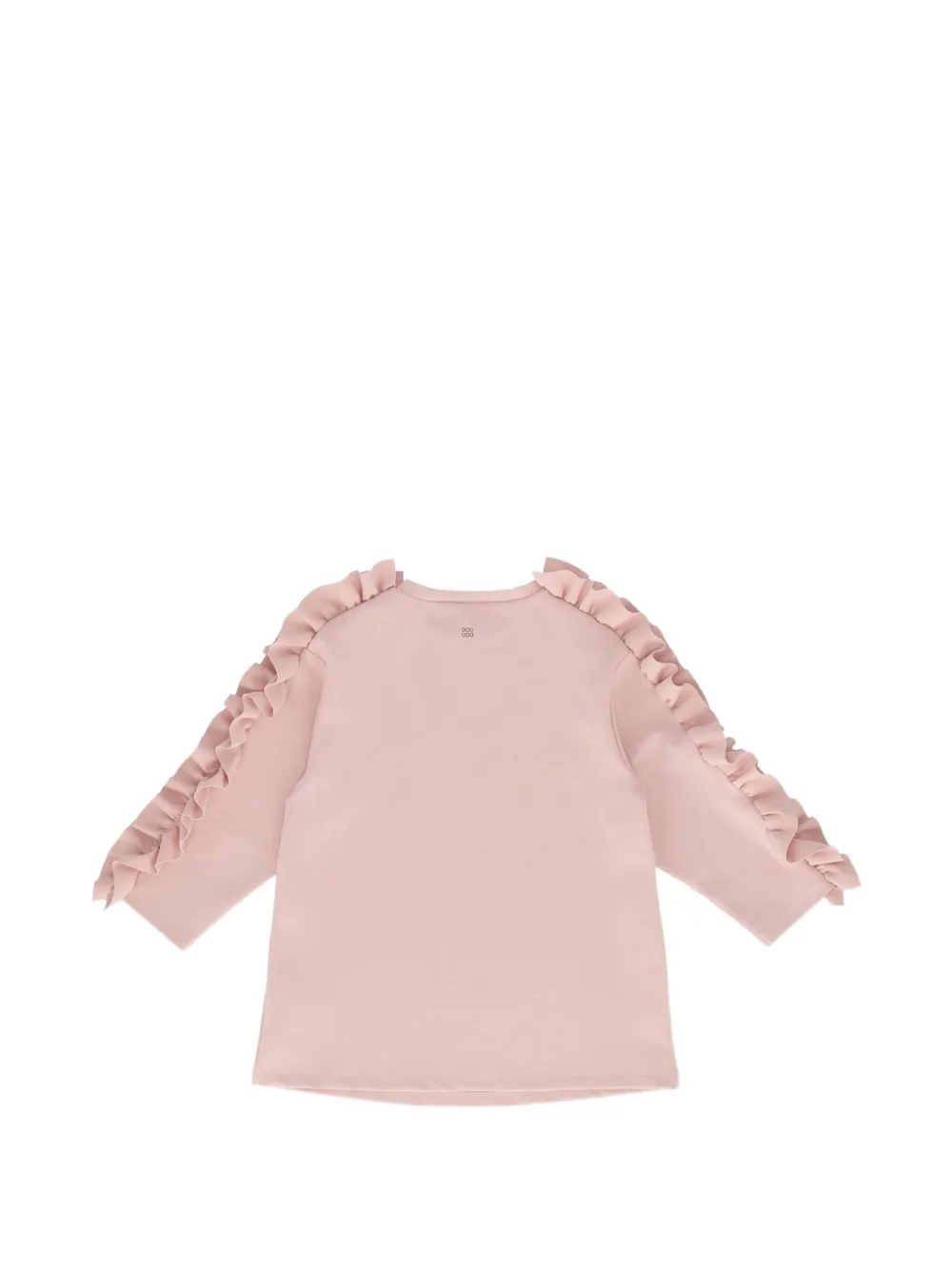 Douuod Kids Sweater met ruches afwerking Roze