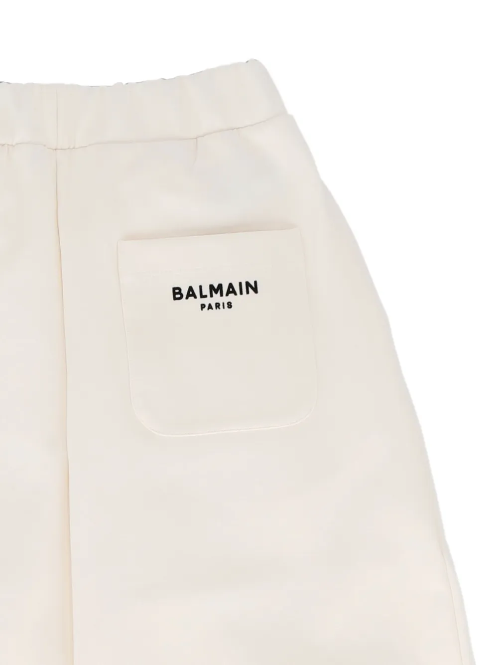 Balmain Kids Trainingsbroek met logoprint Beige