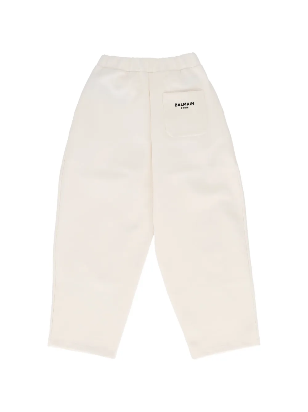 Balmain Kids Trainingsbroek met logoprint Beige
