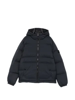 The North Face Kids キルティング フーデッドジャケット | ブラック