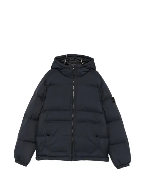 Stone Island Junior logo-patch jacket