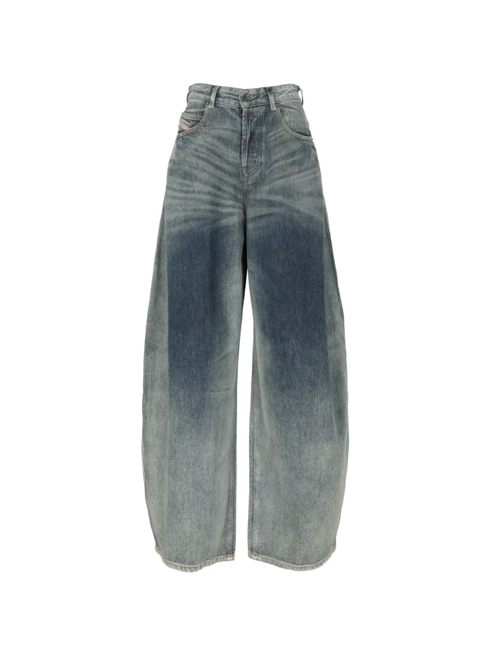 Diesel D-Khelz-S faded-effect jeans - Blu