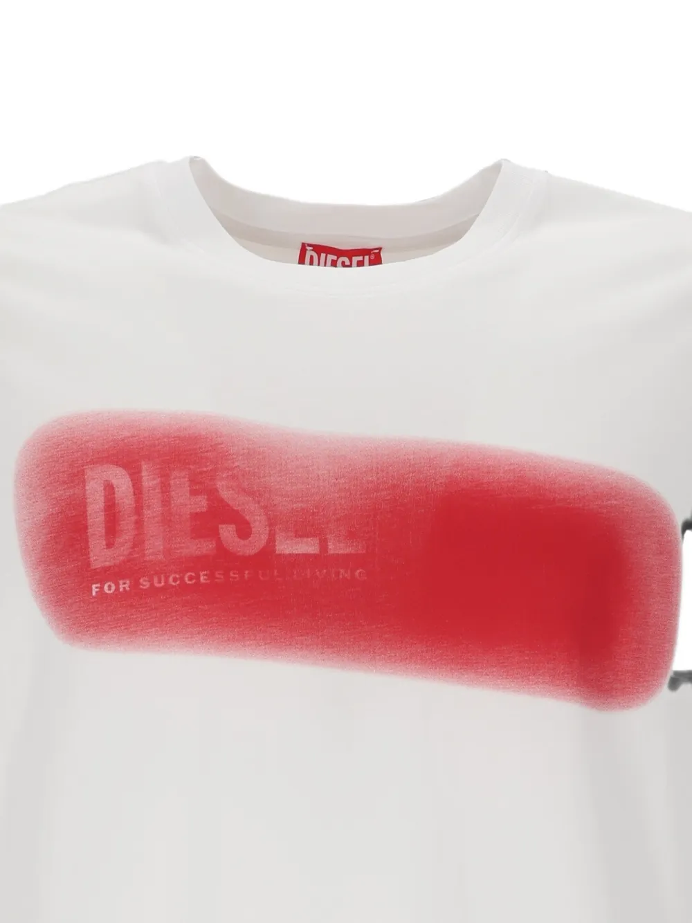 Diesel Sweater met print Wit