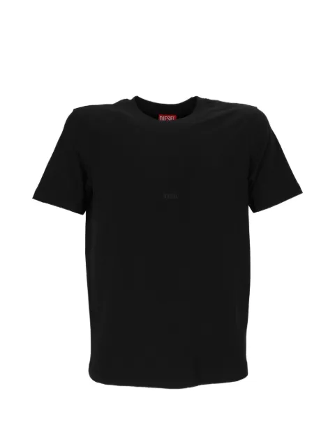 Diesel logo-embroidered T-shirt
