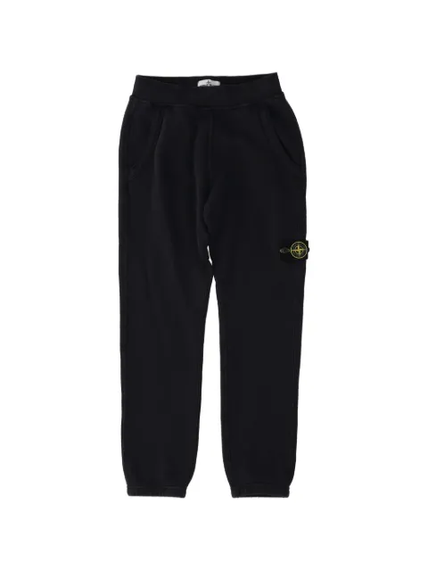 Stone Island Junior pantalon de jogging à patch logo