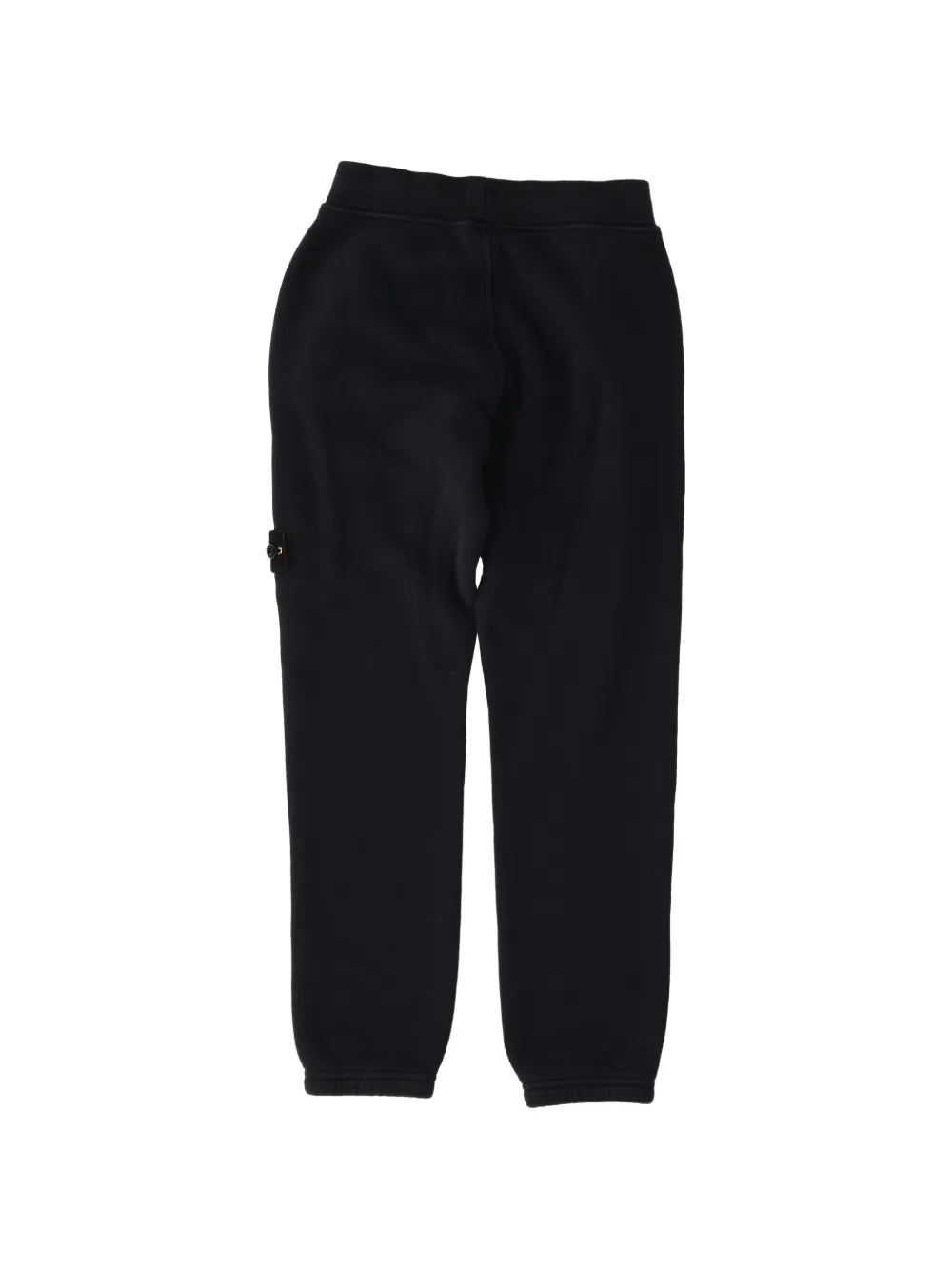 Stone Island Junior logo-patch track pants Zwart