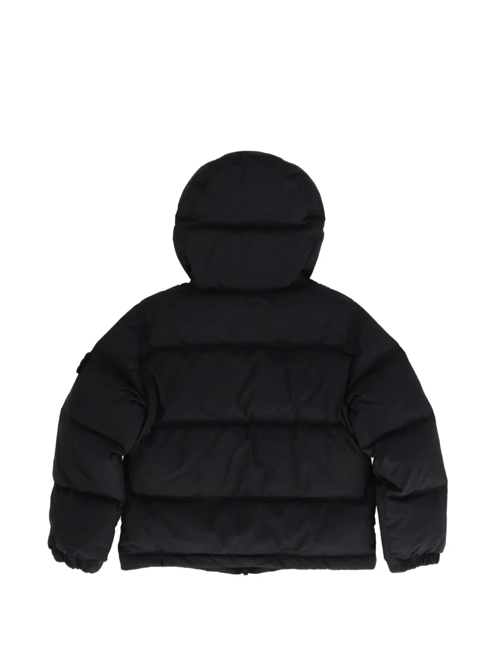 Stone Island Junior Jack met Compass-logopatch Zwart