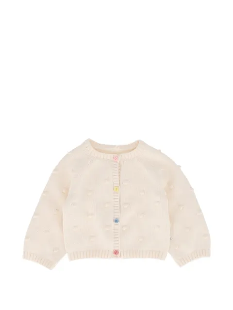 Stella McCartney Kids bobble-knit button-up cardigan