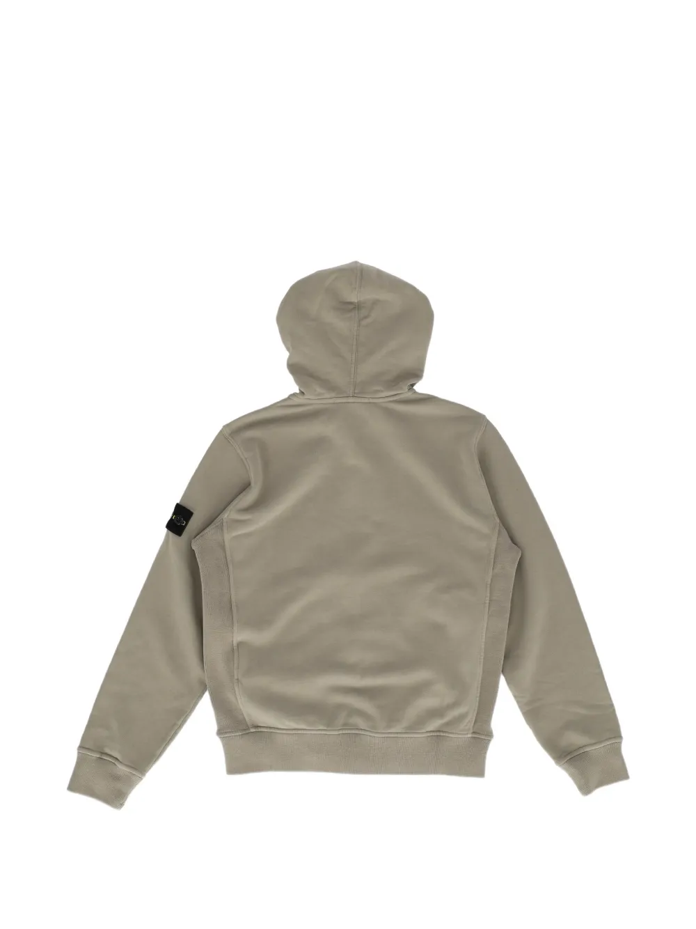 Stone Island Junior Hoodie met kompas patch Grijs