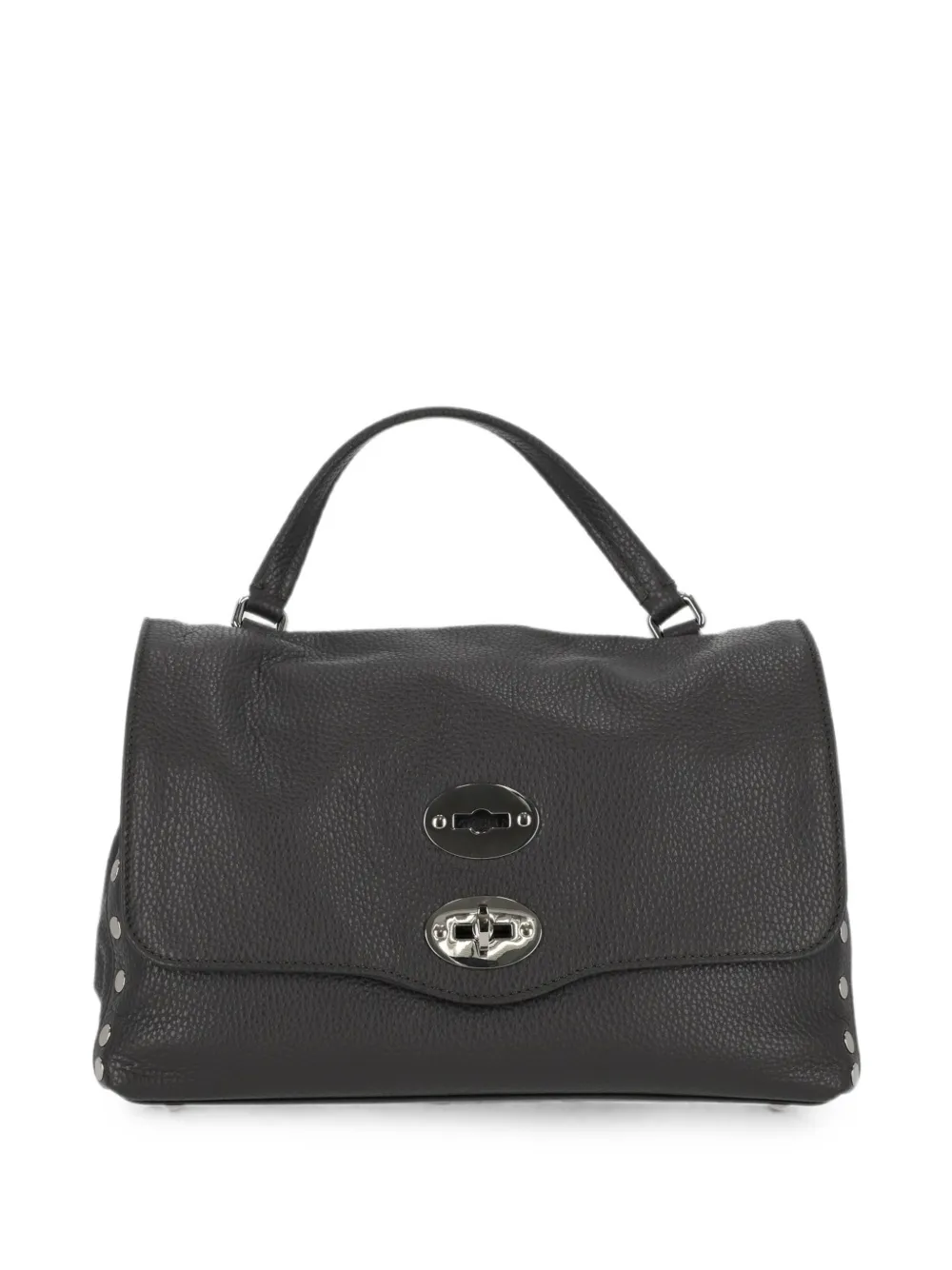 Zanellato small Postina® studded tote bag - Nero