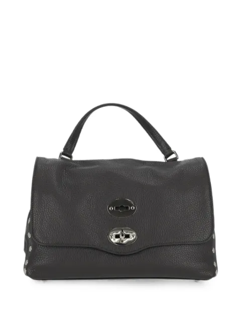 Zanellato Postina stud-embellished leather tote bag