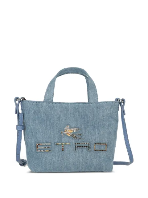 ETRO KIDS Tote Bag mit Logo-Stickerei