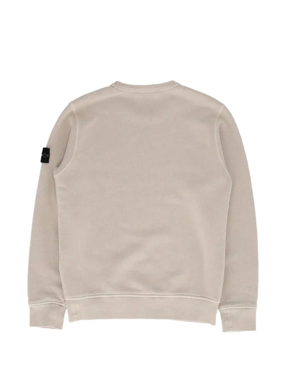 Stone Island Junior Sweater met Compass-logopatch Beige