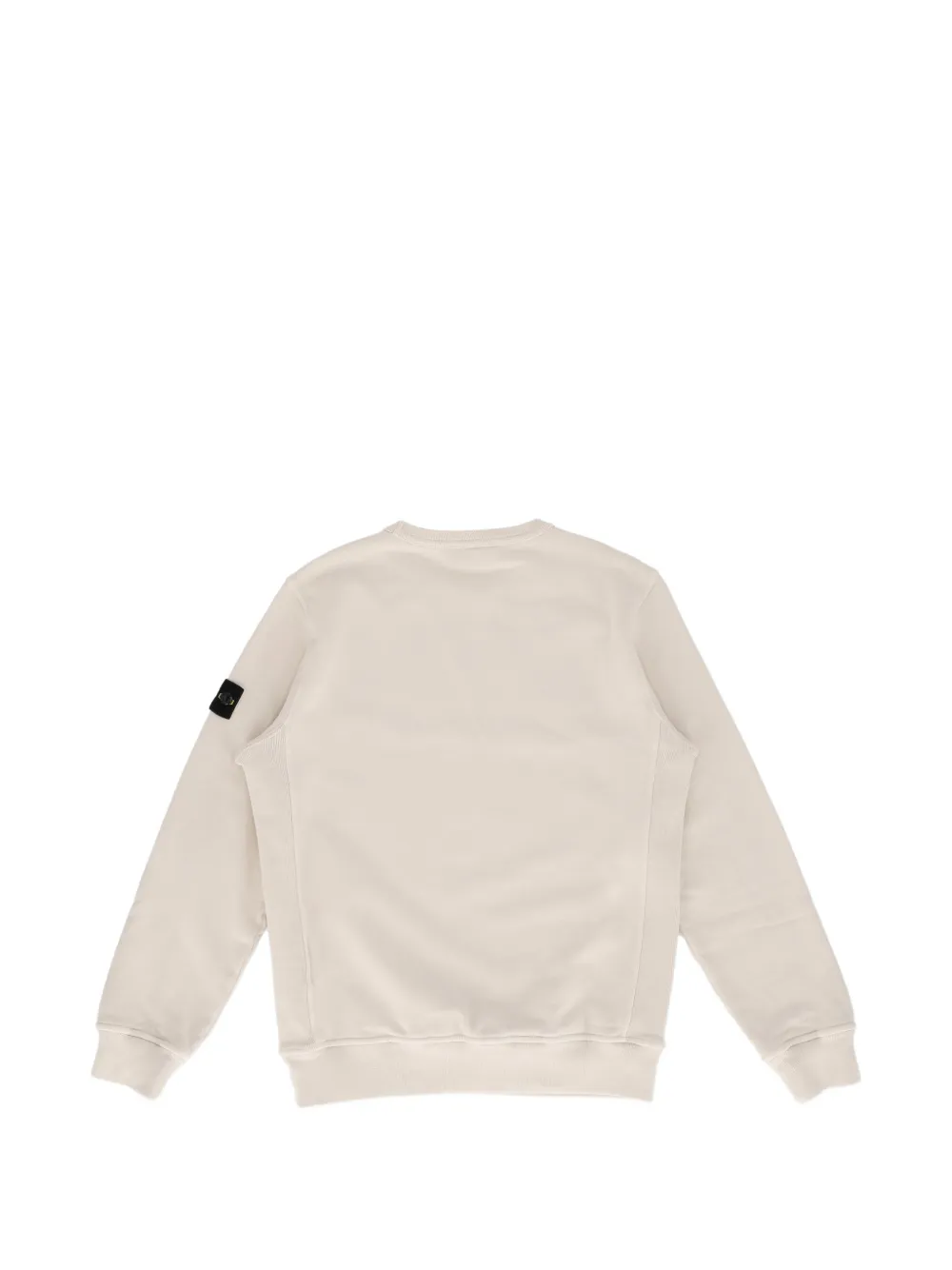 Stone Island Junior Sweater met logopatch Beige