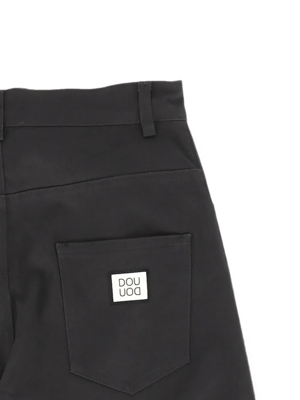 Douuod Kids Broek met wijde pijpen Zwart