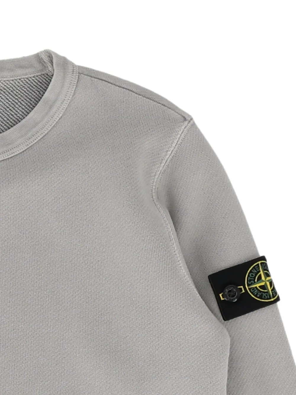 Stone Island Junior Trui met logopatch Grijs