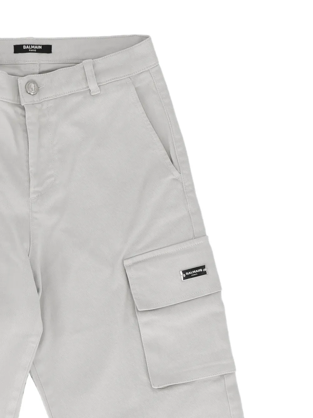 Balmain Kids Cargo broek Grijs