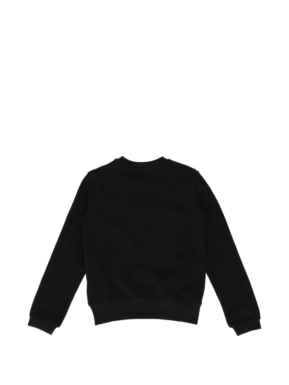 Diesel Kids Sweater verfraaid met stras en print Zwart
