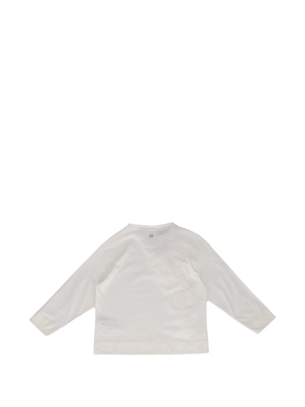 Douuod Kids T-shirt met ruches Wit