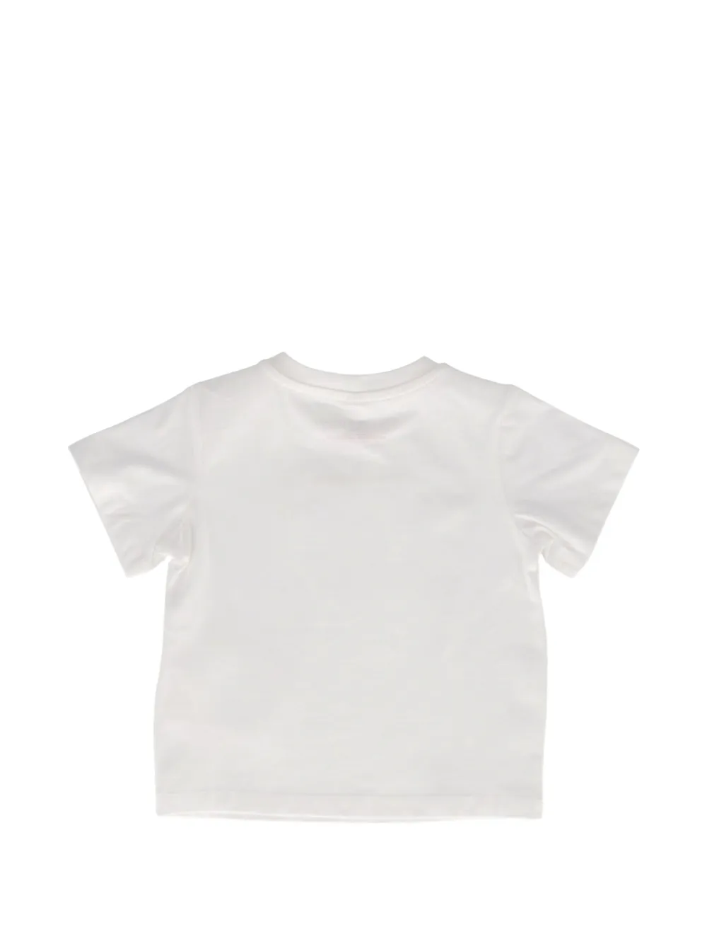 Stella McCartney Kids T-shirt met geborduurd paard Wit