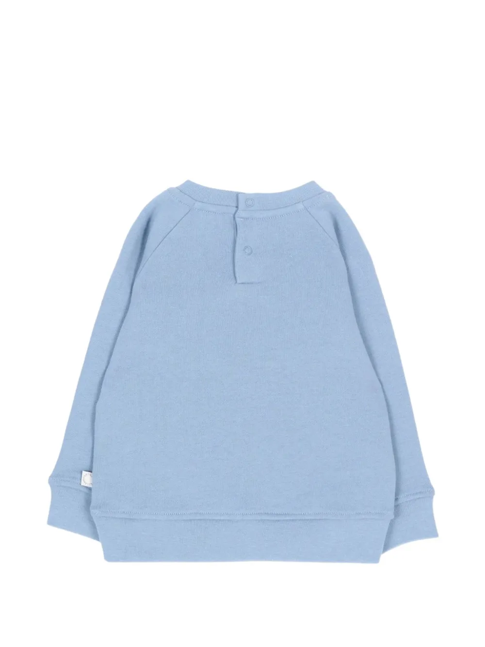 Stella McCartney Kids Sweater met paardenprint Blauw