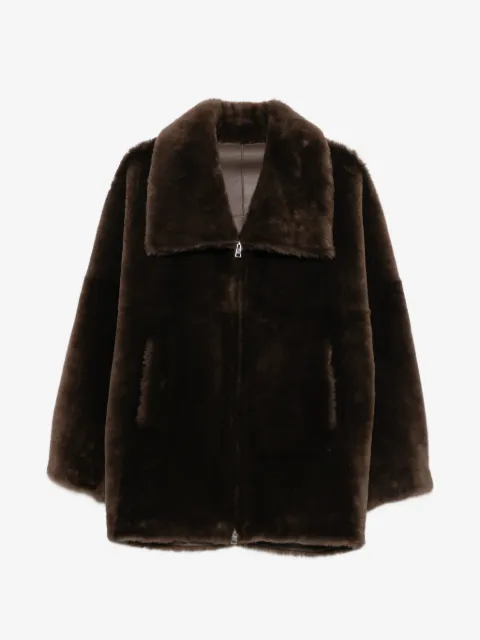 Blancha zip-fastening long-sleeve jacket