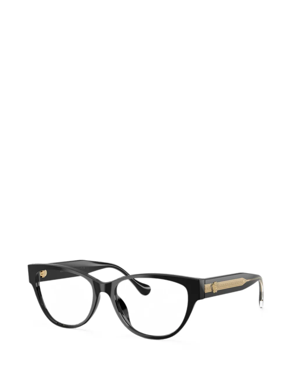 Versace Eyewear Bril met cat-eye montuur Zwart