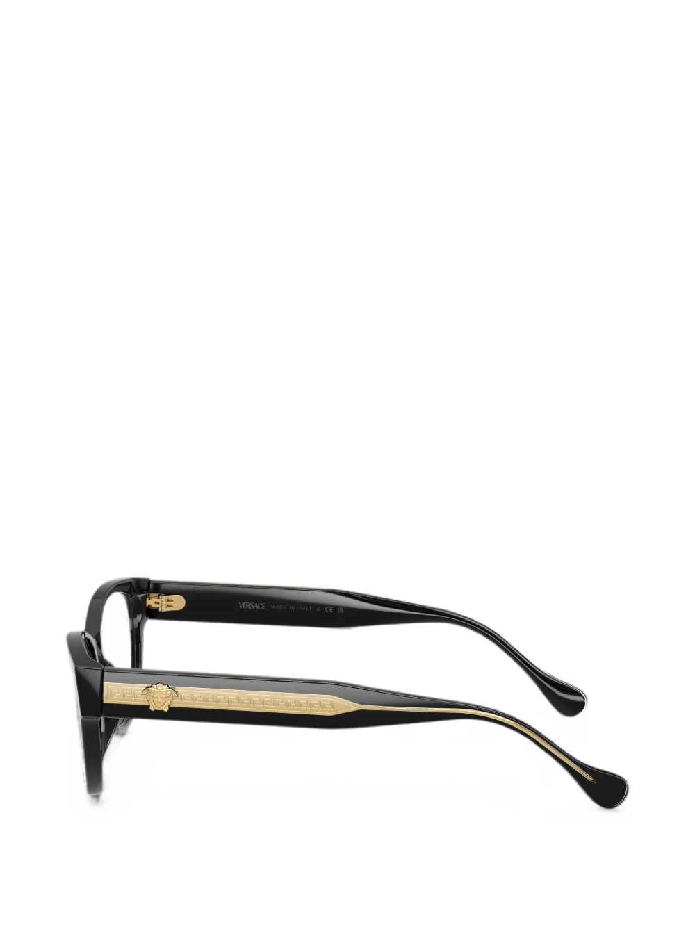 Versace Eyewear Bril met cat-eye montuur Zwart