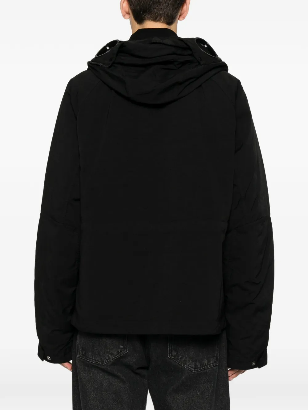 C.P. Company Jack met capuchon Zwart
