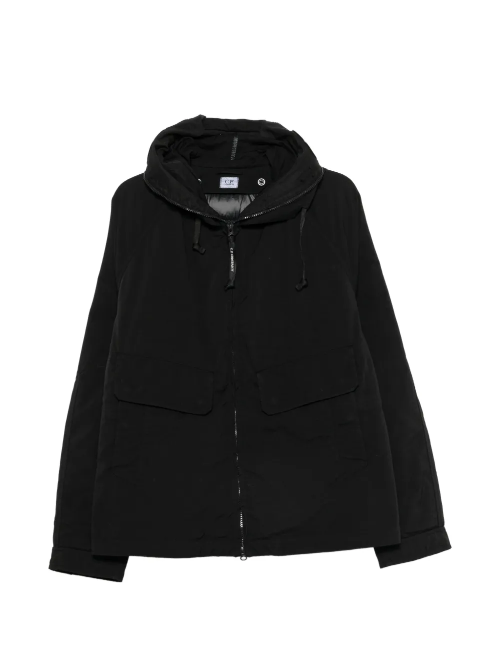 C.P. Company Goggle-detail hooded jacket - Nero